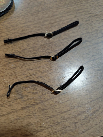 A416 One 1/6 scale Rifle Elastic Should Strap with brass slider