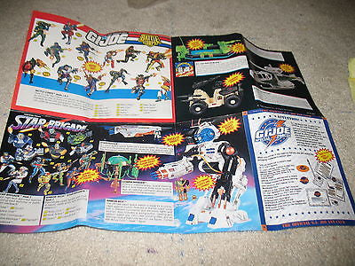 P035 Hasbro GI Joe 30th Anniversary Catalog Sheet Brand New Unused!