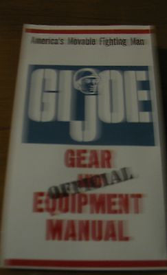 P045 3SB Reproduction GI JOE Military Equipment Manual Sheet New!