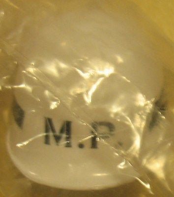 H036 GI Joe Cotswold White MP Helmet with stripe New.