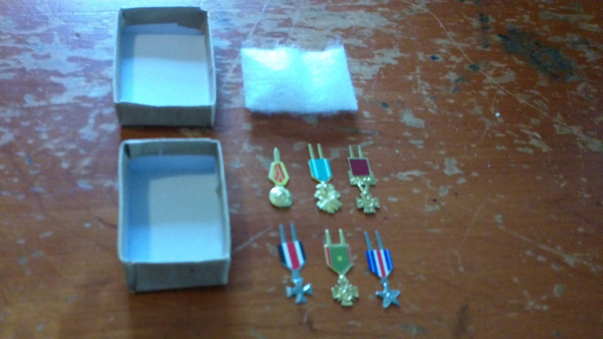 A043 3rd SON Books Custom Set of 7 Medals with decals!