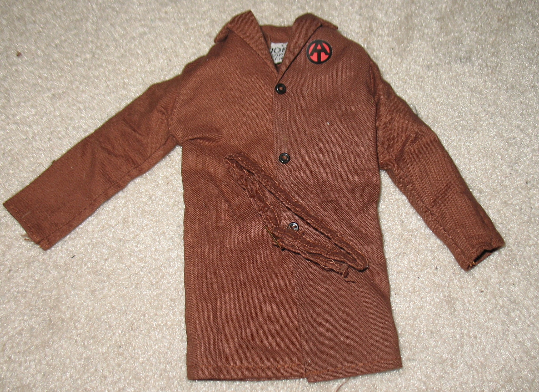 C061 Hasbro GI JOE Reissued Secret Agent Overcoat brand new unused!
