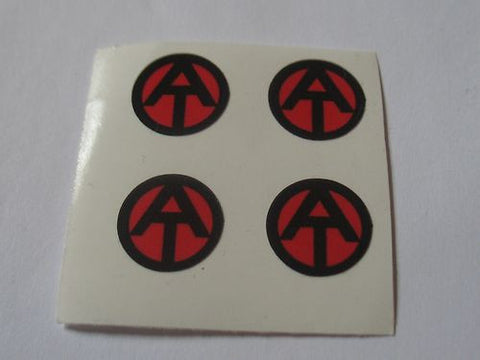 E005 3rd SON Books GI JOE Adventure Team Solid small AT Clothing Stickers (Set of 4 )