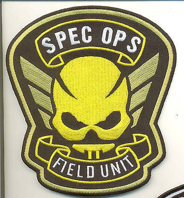 A209 3SB Life Sized  Resident Evil SPEC OPS Field Unit iron on Patch New.