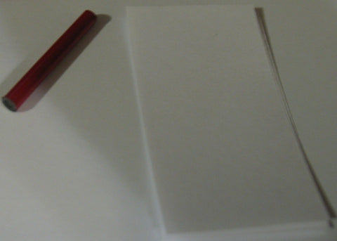 A101 3SB GI JOE new 1/6th 1:6 classic red pencil & paper!