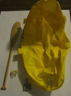 A033 GI Joe HASBRO Reissued Yellow Raft & Accessories New.