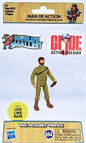 G057 Hasbro Worlds Smallest GI JOE Man of Action